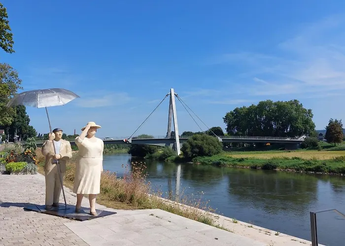 Ferienapartment Mw 2b Weserbergland An Der Weser Inkl Kueche, Waesche, Lan, Parkplatz, Self Checkin Πανσιόν Höxter