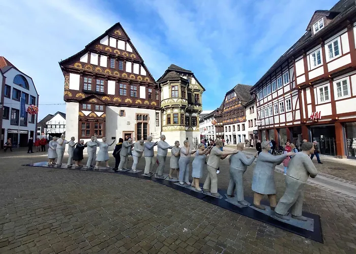 Ferienapartment Mw 2b Weserbergland An Der Weser Inkl Kueche, Waesche, Lan, Parkplatz, Self Checkin 3* Höxter