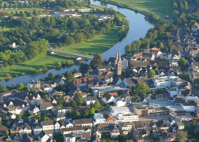 Ferienapartment Mw 2b Weserbergland An Der Weser Inkl Kueche, Waesche, Lan, Parkplatz, Self Checkin Höxter